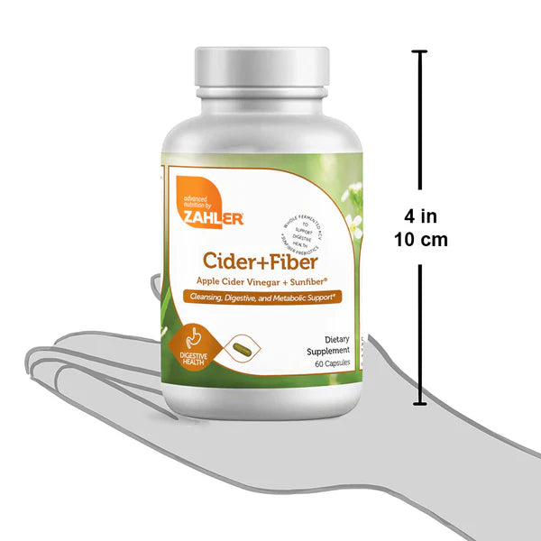 Zahler Cider + Fiber (60) Capsules