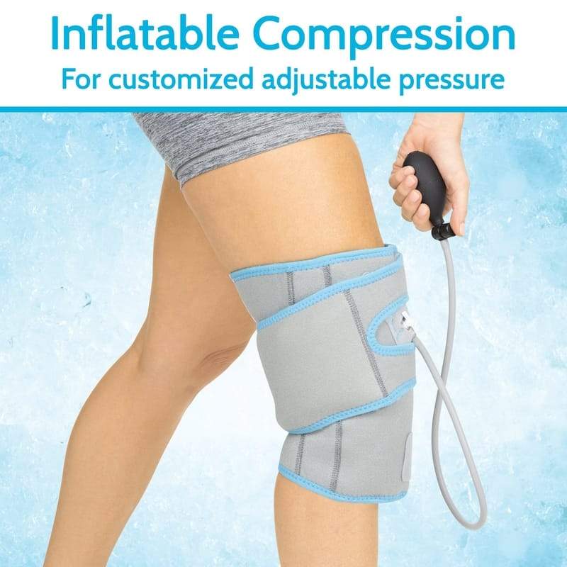 Vive Compression Knee Ice Wrap