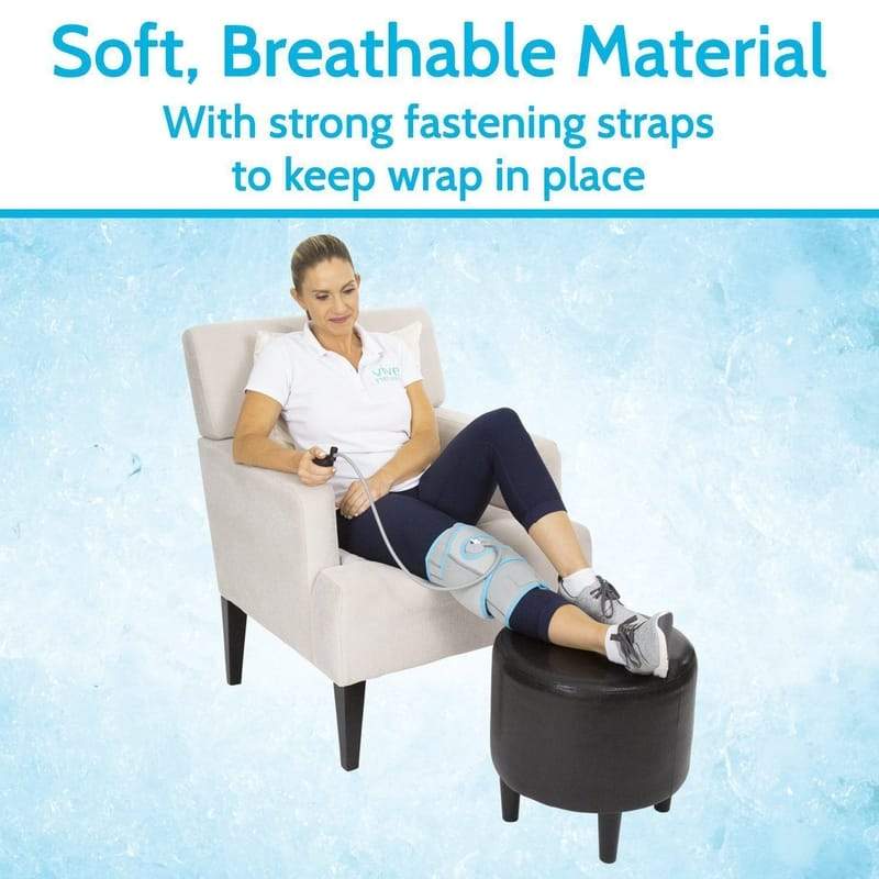 Vive Compression Knee Ice Wrap