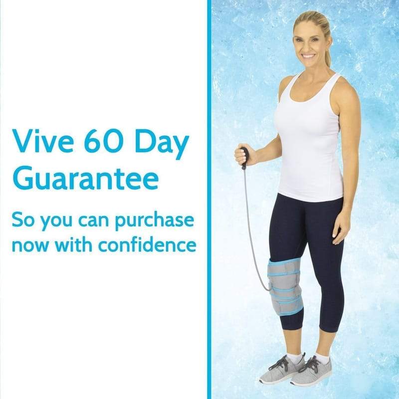 Vive Compression Knee Ice Wrap