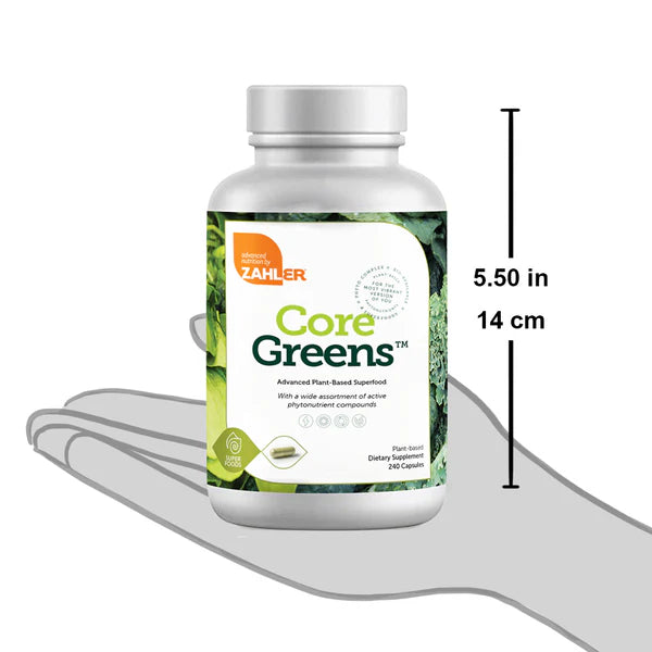 Zahler Core Greens (240) capsules