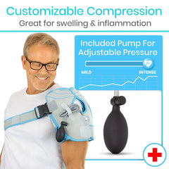 Vive Compression Shoulder Ice Wrap