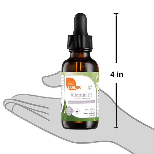 Zahler Vitamin D3 5000 IU (1 oz) 30ml  Liquid