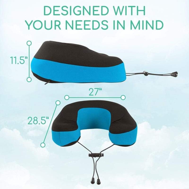 Vive Memory Foam Neck Pillow