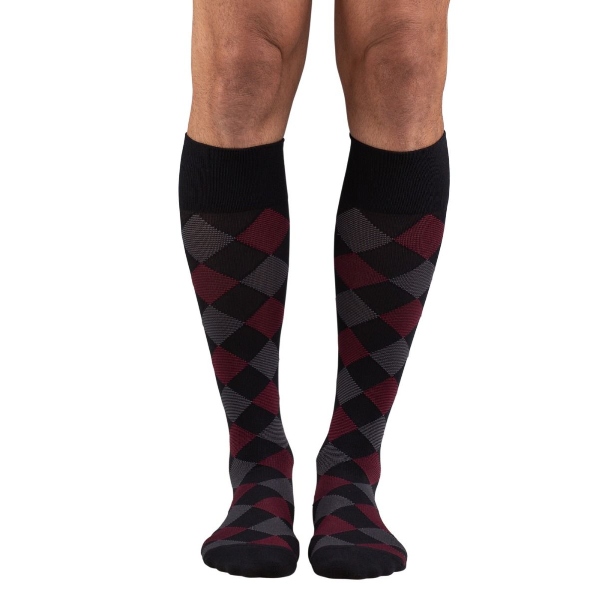 Dr. Comfort Everyday Style Colormix Diamond Unisex Support Socks