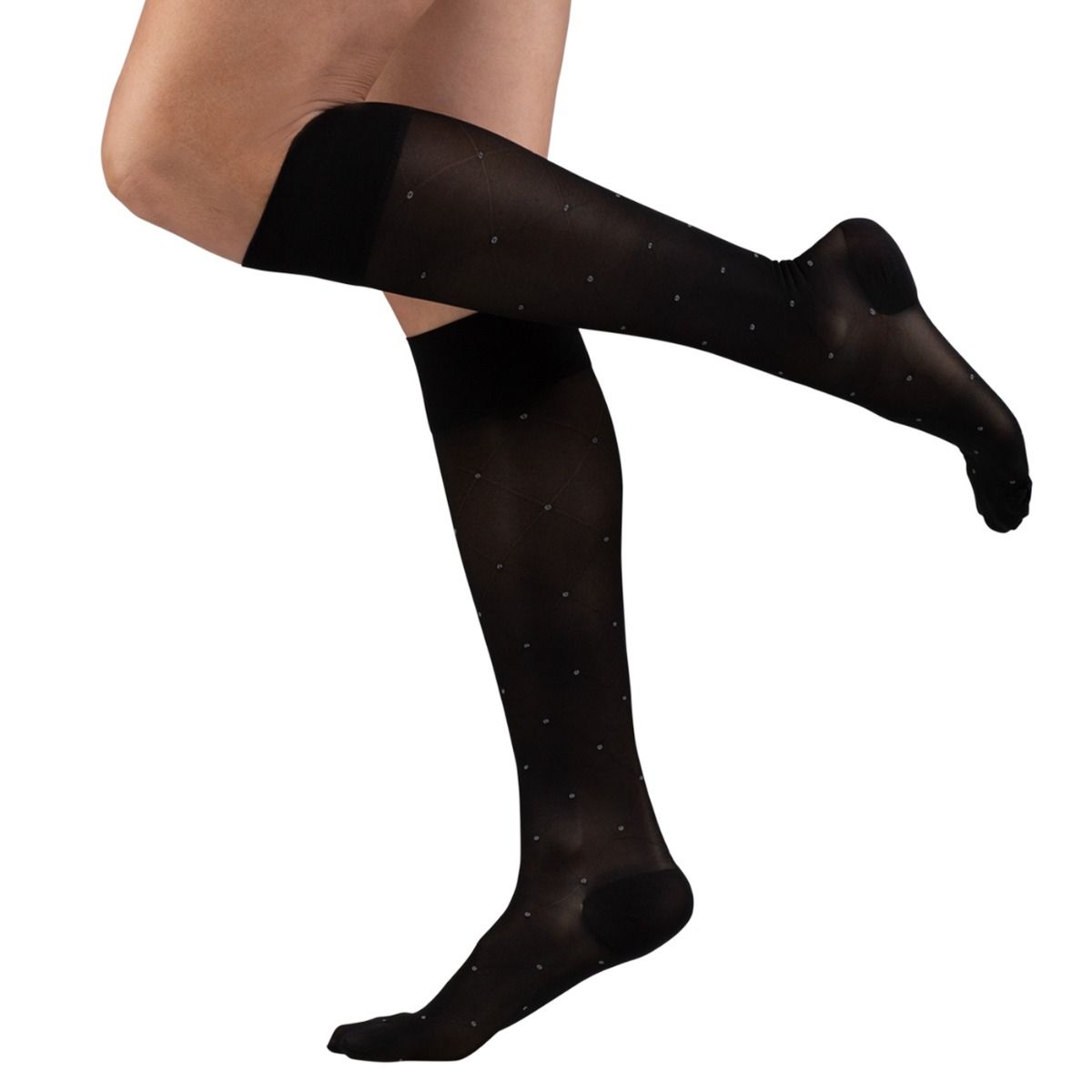 Dr. Comfort Everyday Style Connect the Dots Women's Compression Socks