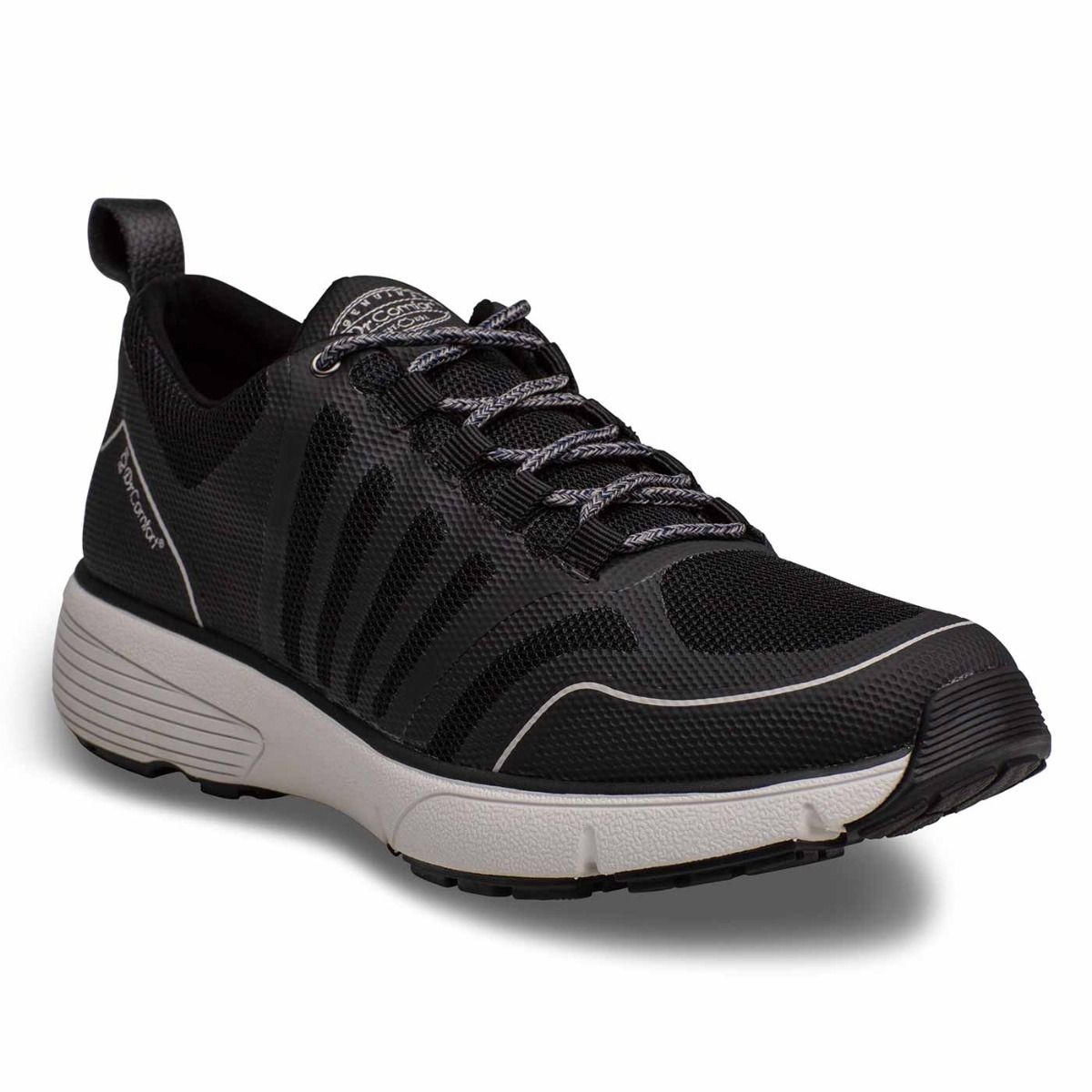 Dr. Comfort Gordon Black Men’s Walking Shoe