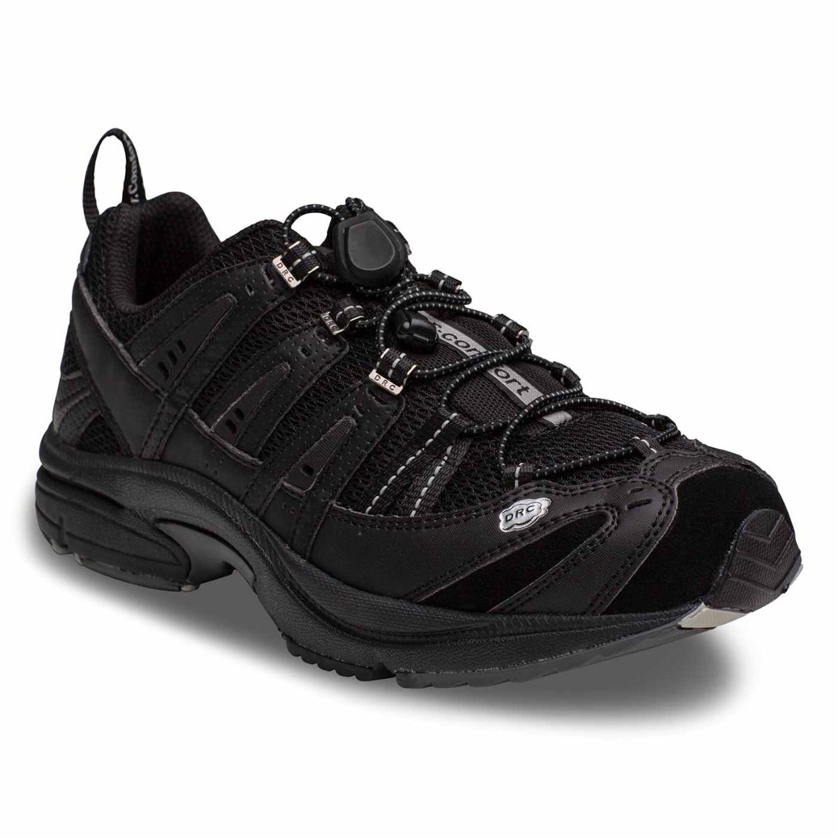 Dr. Comfort Performance Black Men’s Athletic Shoe