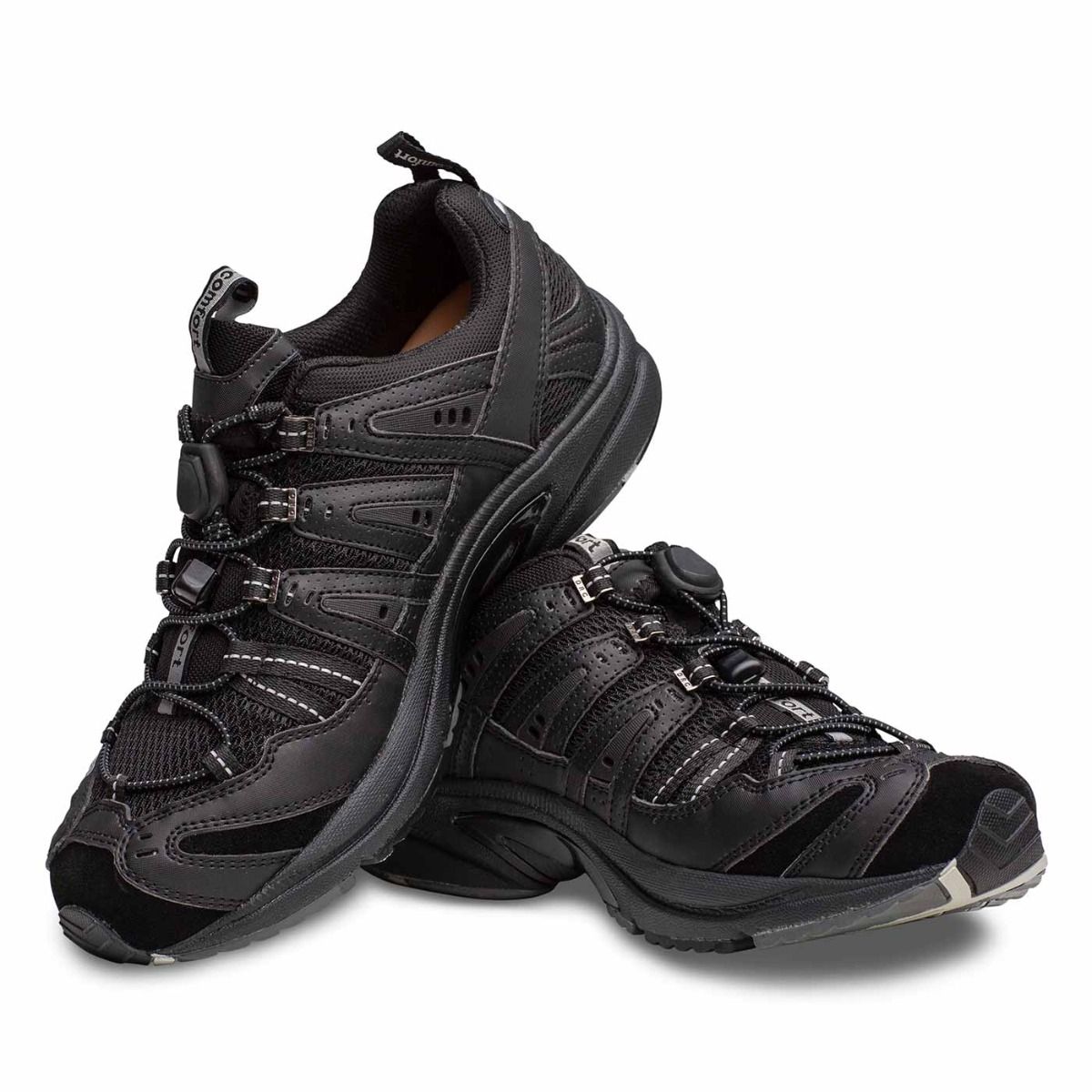 Dr. Comfort Performance Black Men’s Athletic Shoe