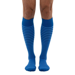 Dr. Comfort Everyday Style Easy Street Stripe Unisex Compression Socks