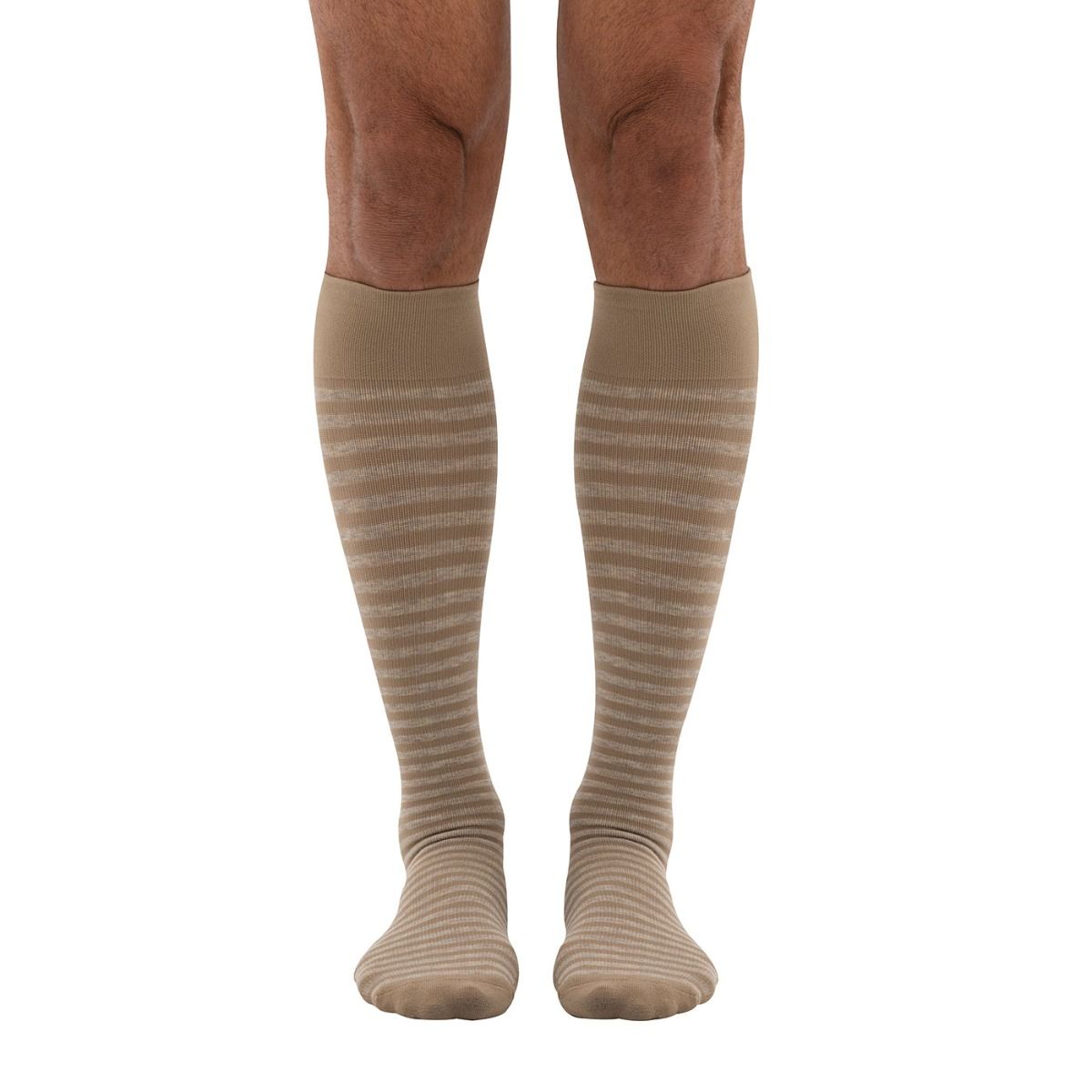 Dr. Comfort Everyday Style Easy Street Stripe Unisex Compression Socks