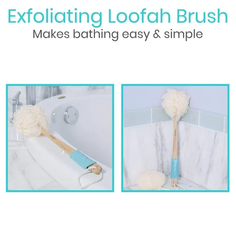 Vive Loofah Brush