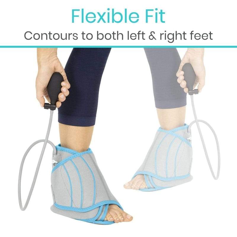 Vive Compression Ankle Ice Wrap