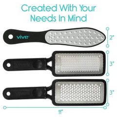 Vive Foot Files - 3 Piece Set