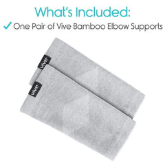 Vive Bamboo Elbow Sleeves