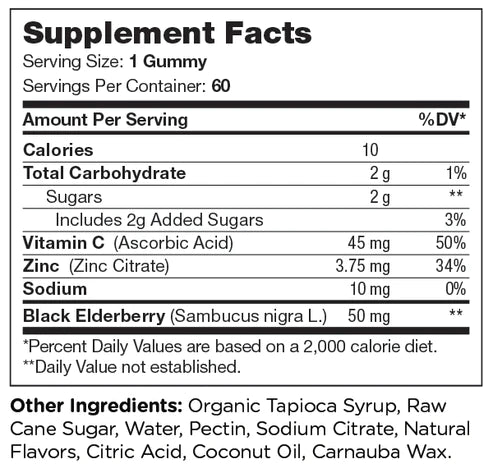 Zahler Immunity Gummies