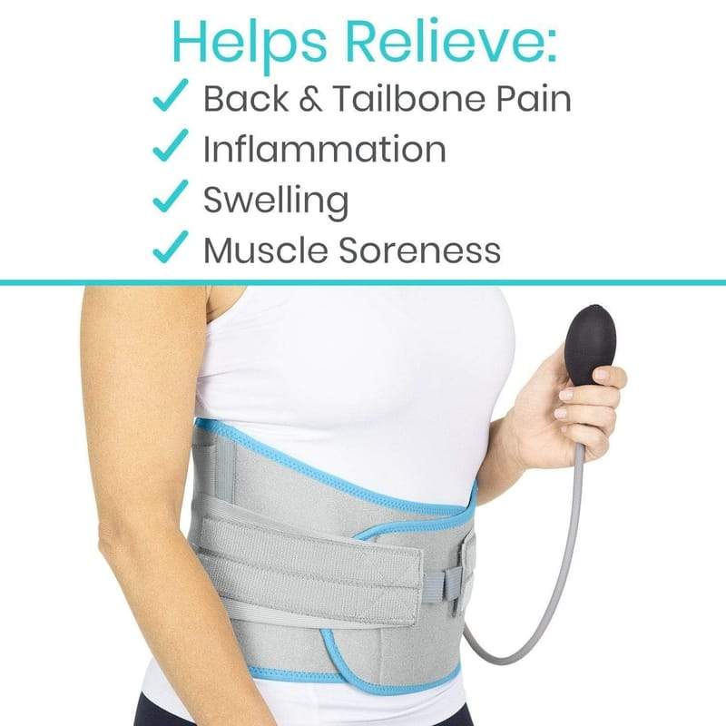 Vive Compression Back Ice Wrap