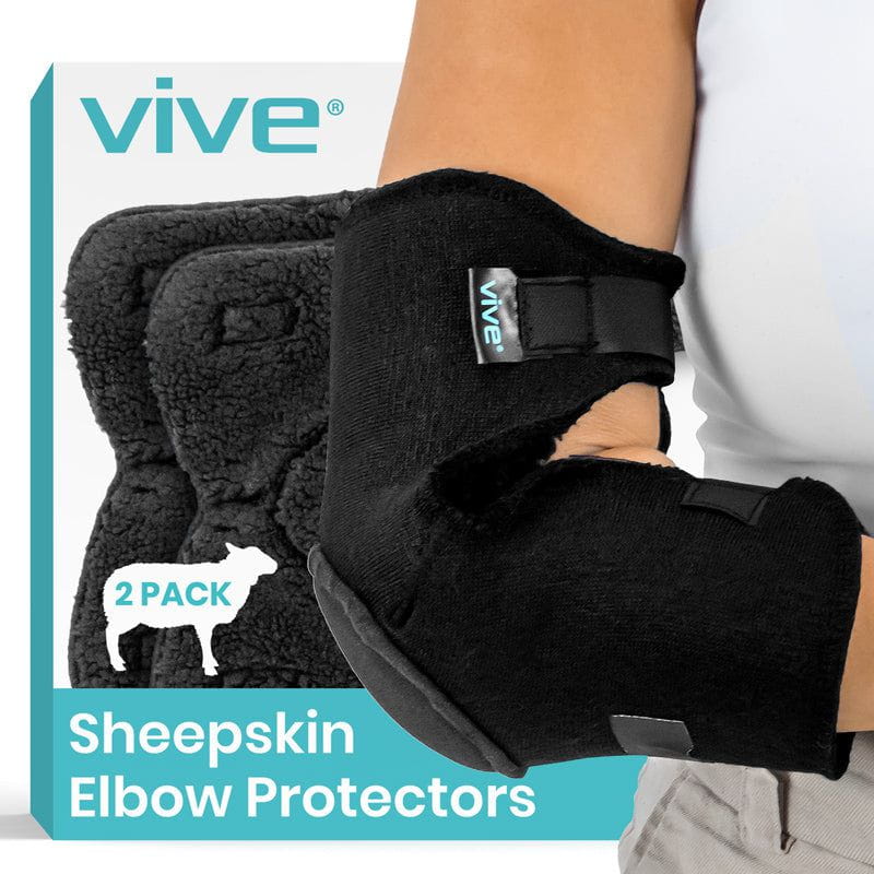 Vive Sheepskin Elbow Protectors