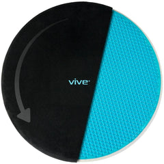 Vive Gel Swivel Seat Cushion - Alleviate Pressure and Discomfort