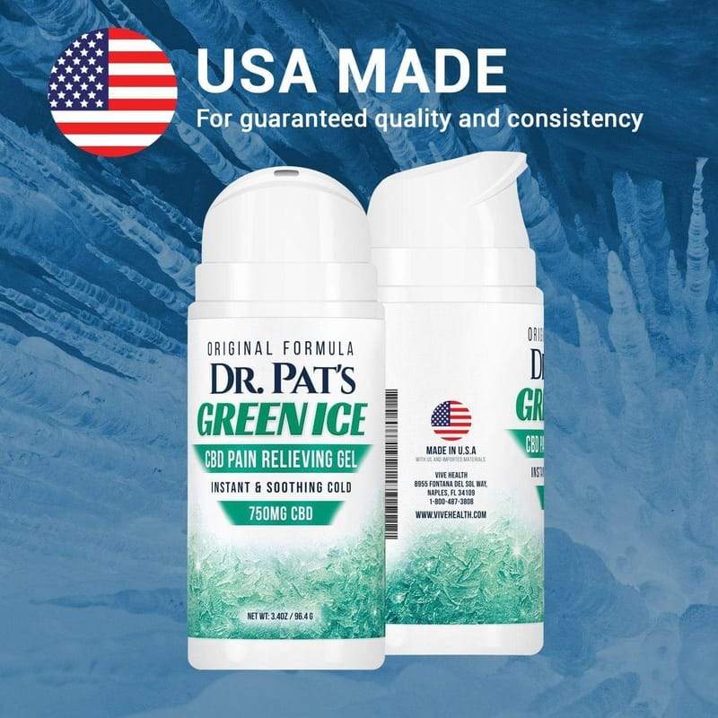 Vive Dr. Pat's Green Ice CBD Pain Cream