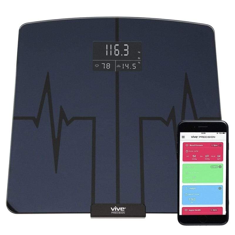 Vive Digital Heart Rate Scale Compatible with Smart Devices