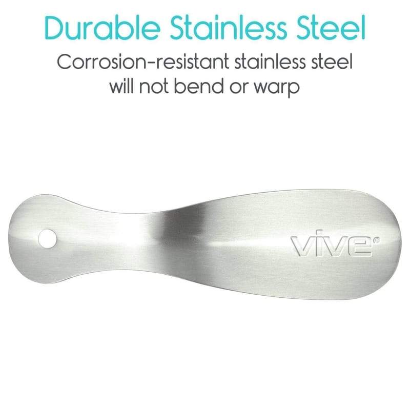 Vive 7.5" Metal Shoe Horn