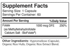 Zahler Methylfolate Capsules