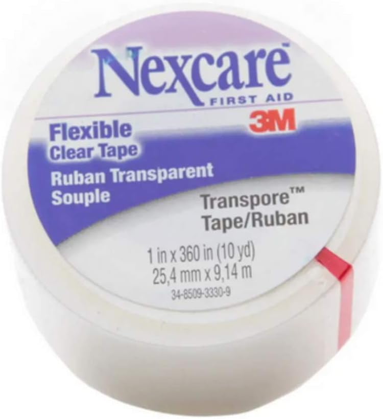 3M Innovation Nexcare Transpore Clear First Aid Tape