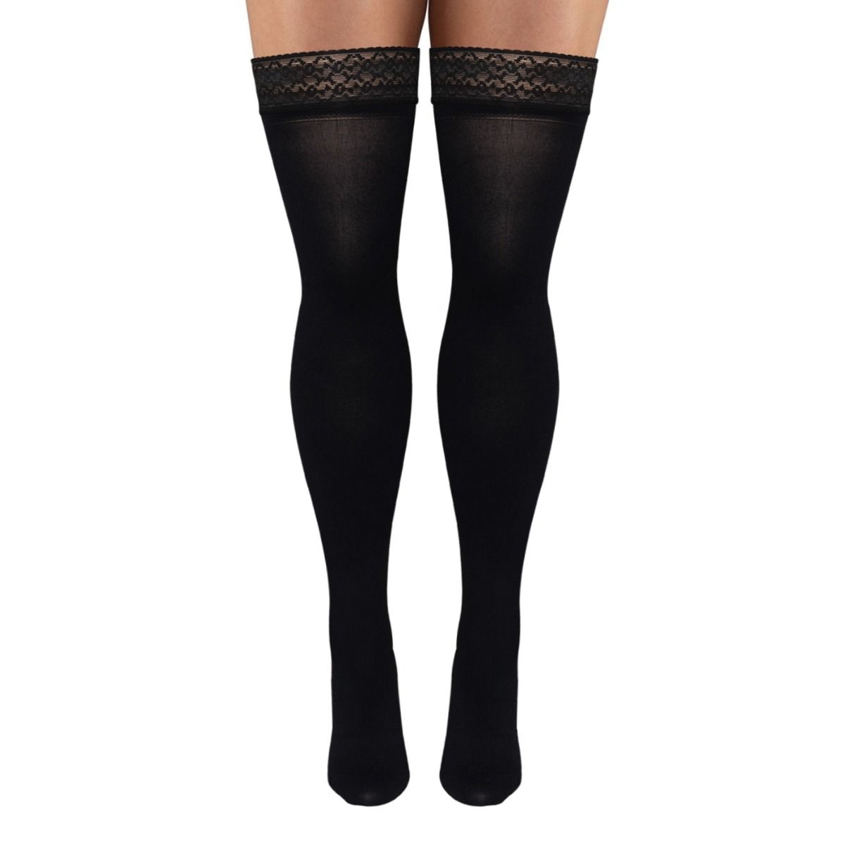 Dr. Comfort Microfiber Opaque Thigh High