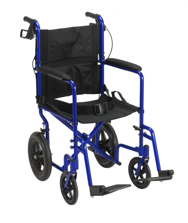 Drive Medical Lightweight Expedition Aluminum Transport Chair