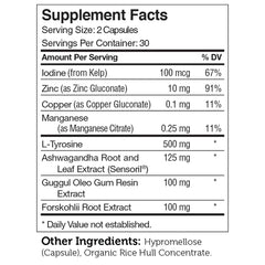 Zahler Thyraid (60) Capsules