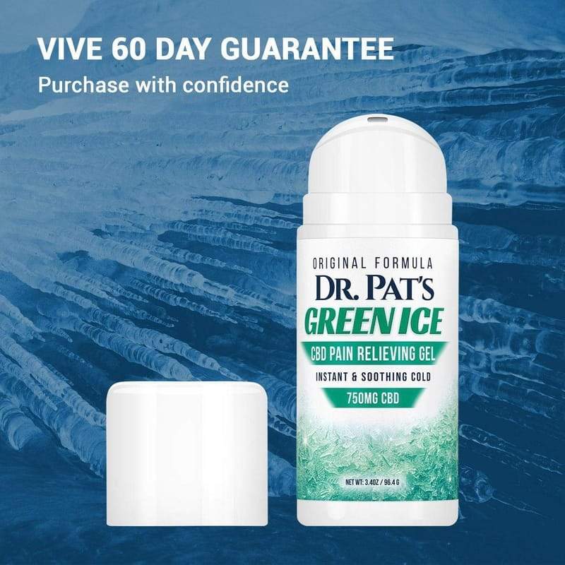 Vive Dr. Pat's Green Ice CBD Pain Cream