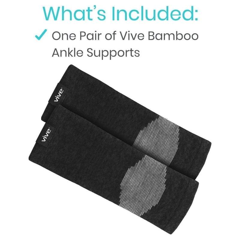 Vive Bamboo Ankle Sleeves